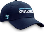 FANATICS Men's Fanatics Branded Deep Sea Blue Seattle Kraken Authentic Pro Rink Adjustable Hat
