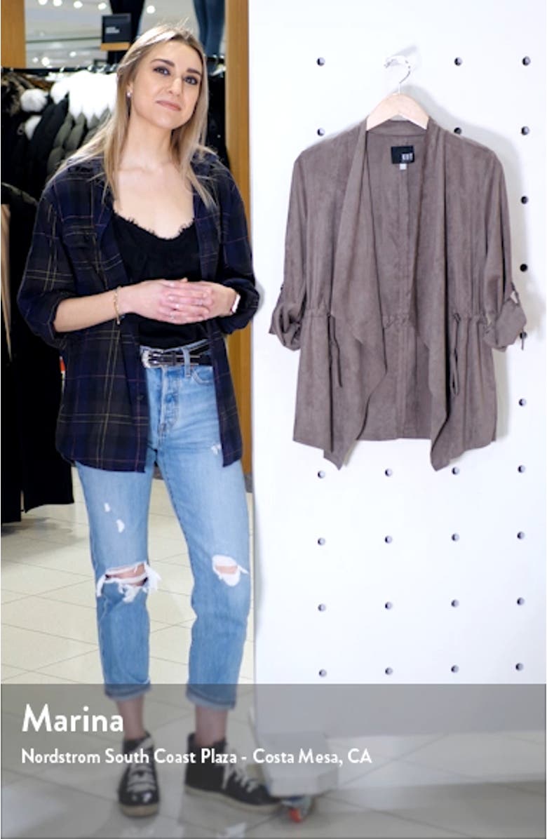 Dianne Faux Suede Jacket, sales video thumbnail