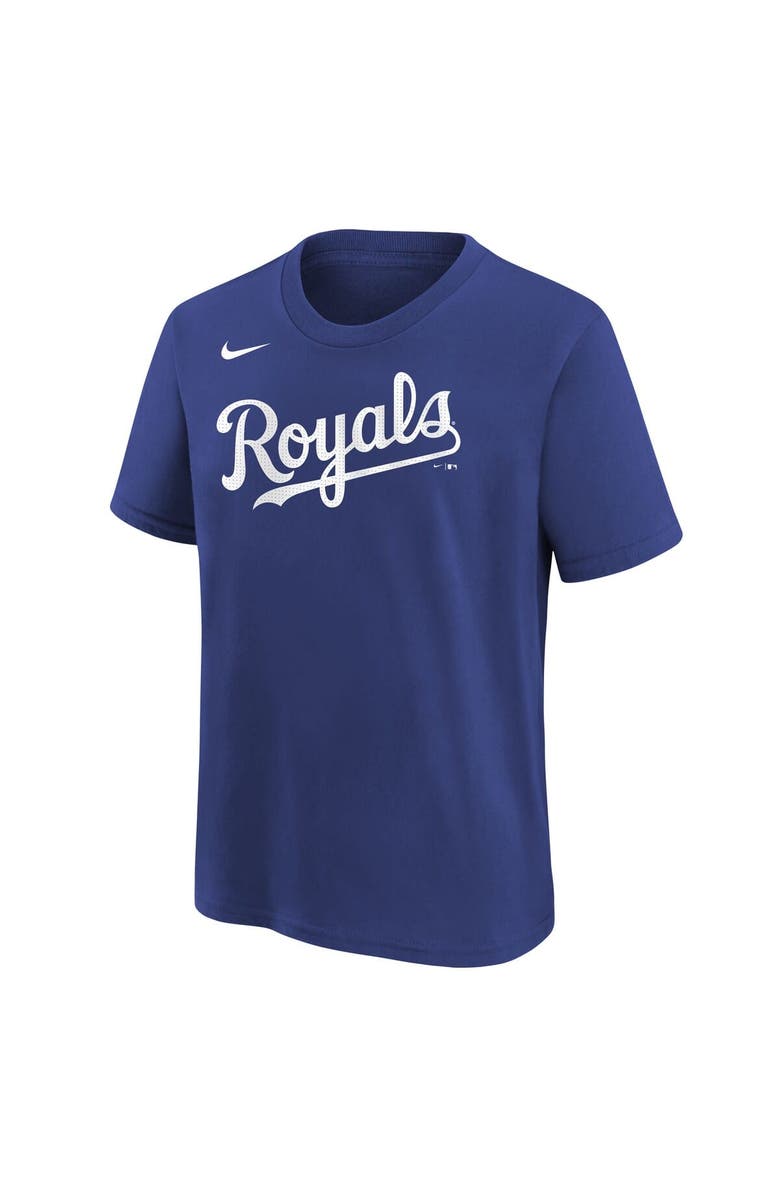 Nike Youth Nike Bobby Witt Jr. Royal Kansas City Royals Home Player Name & Number T-Shirt, Alternate, color, Royal
