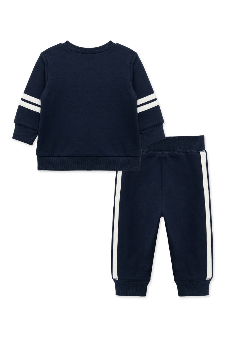 Kids' Race Car Sweatshirt and Pants Set, Alternate, color, NAVY