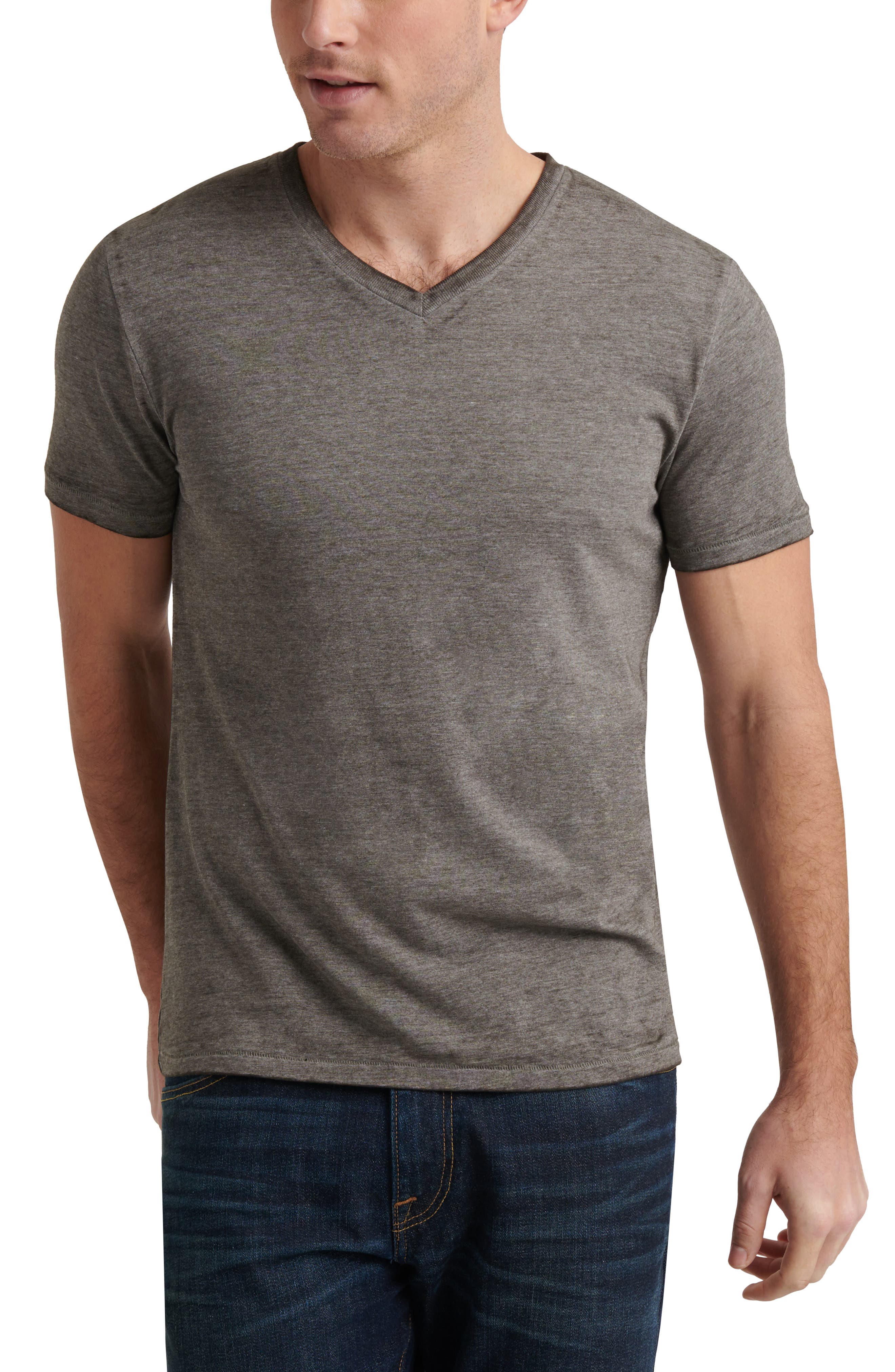 Lucky Brand Venice Burnout V-Neck T-Shirt | Nordstrom