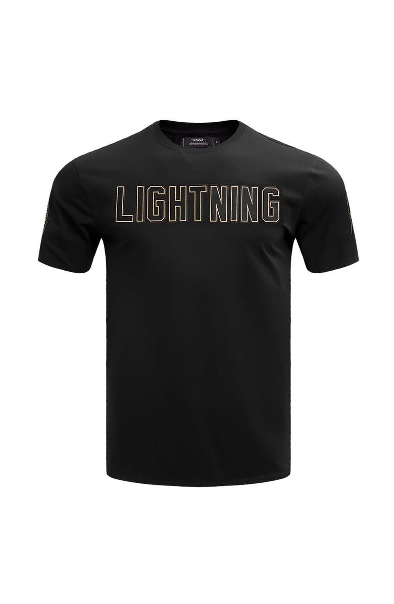 PRO STANDARD Men's Pro Standard Black Tampa Bay Lightning Wordmark T-Shirt, Alternate, color, 