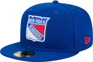 New Era Men's New Era Blue New York Rangers Core 59FIFTY Fitted Hat