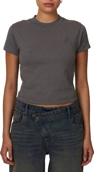 Good For Nothing Emblem Slub Baby T-shirt