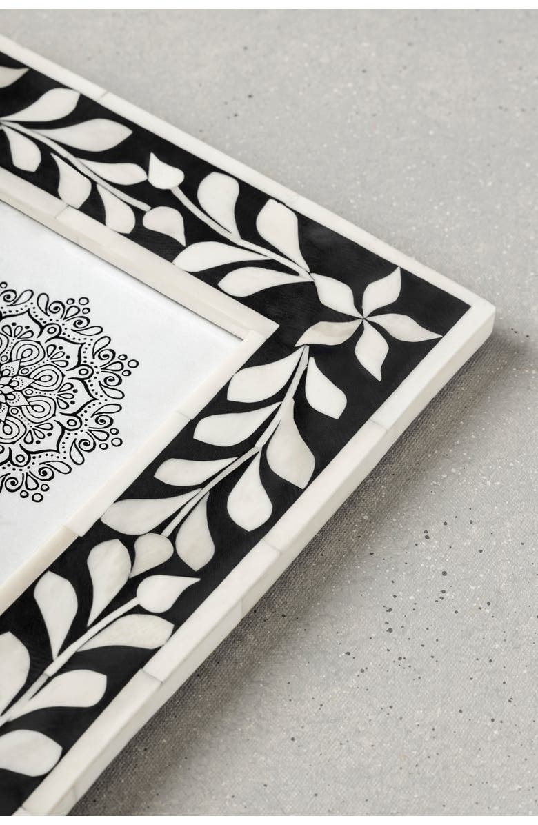 GAURI KOHLI Sirohi Picture Frame, Alternate, color, Black