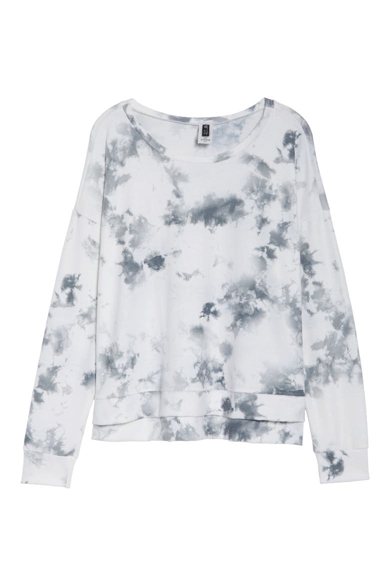 High/Low Sweatshirt, Alternate, color, STRATUS