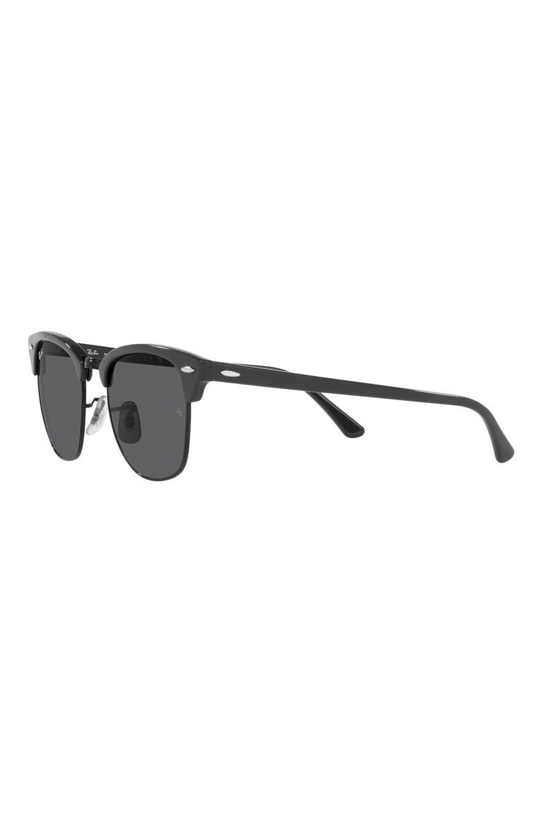 Clubmaster 51mm Square Sunglasses, Alternate, color, DARK GREY