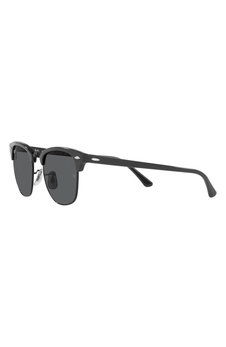 Ray-Ban Clubmaster 51mm Square Sunglasses, Alternate, color, Dark Grey