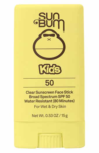 Kids' SPF 50 Clear Sunscreen Face Stick