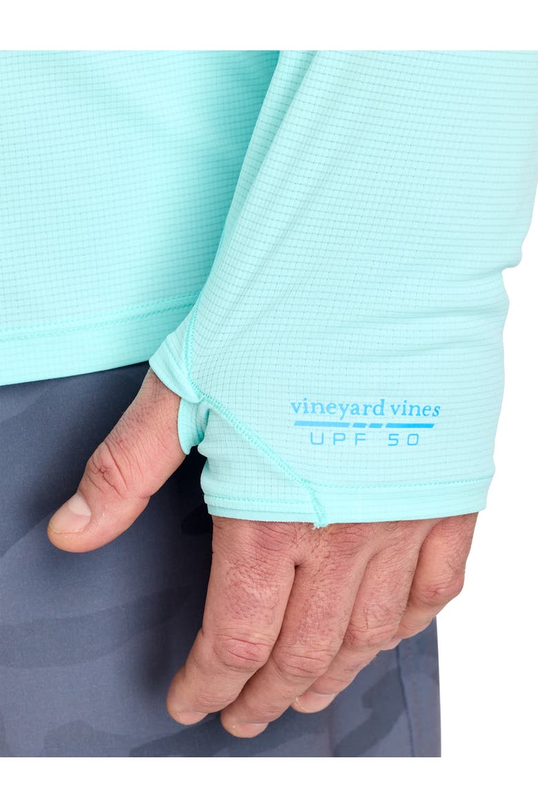 Big & Tall Sun Tech Hoodie, Alternate, color, SHALLOW SEA