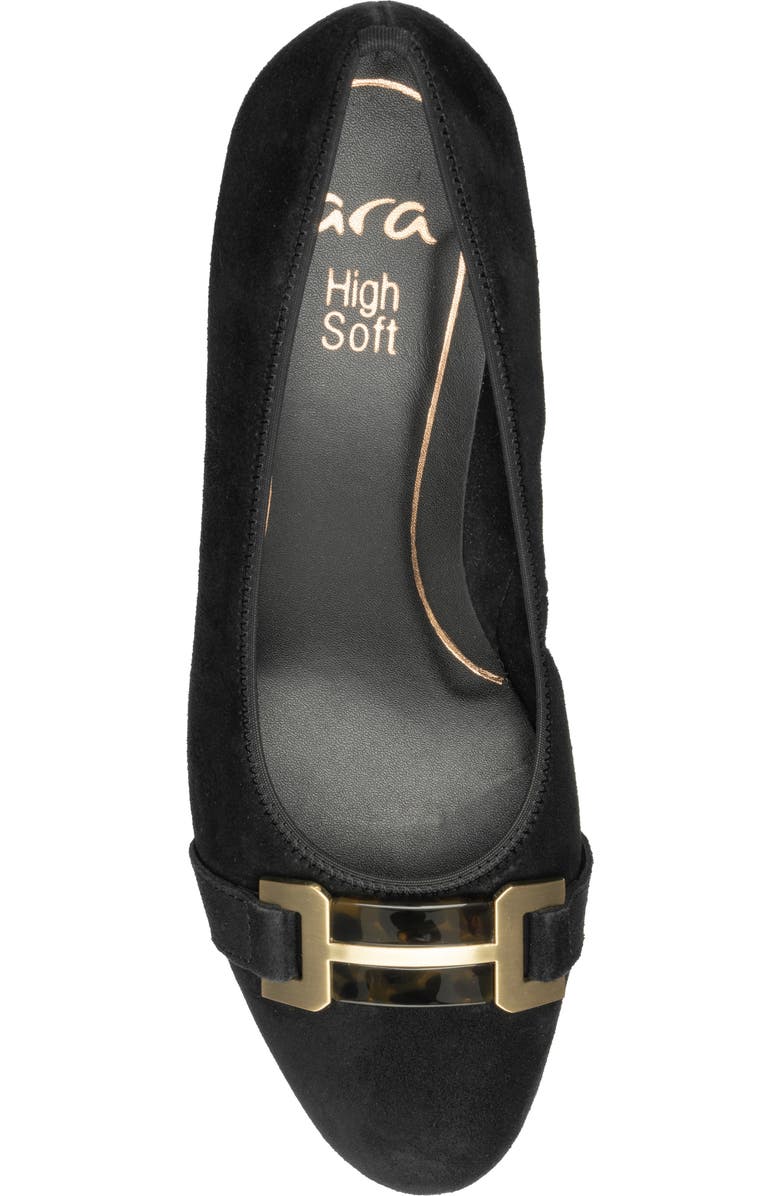 ara Nebula Block Heel Pump, Alternate, color, Black