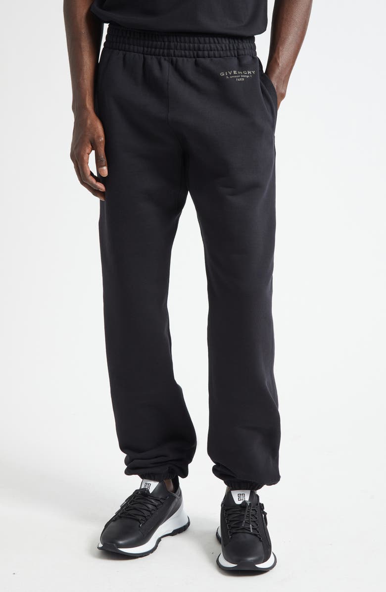 Givenchy New Harley Joggers, Main, color, Black