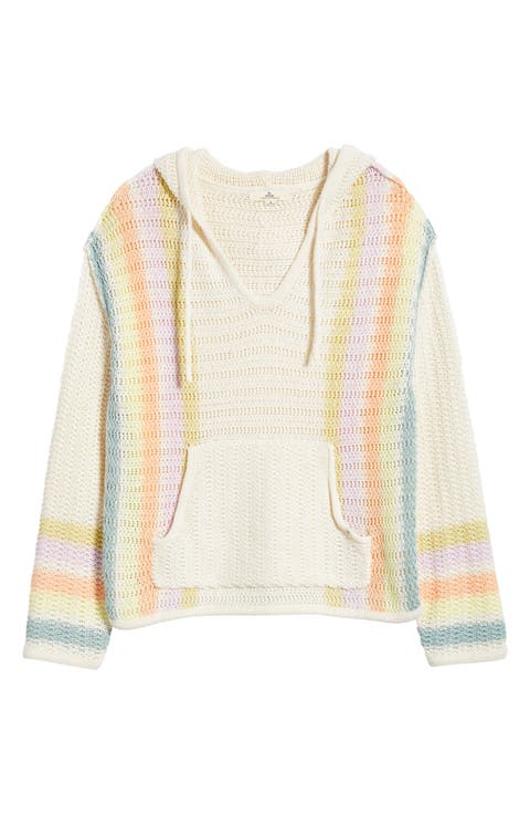 Revival Stripe Knit Hoodie