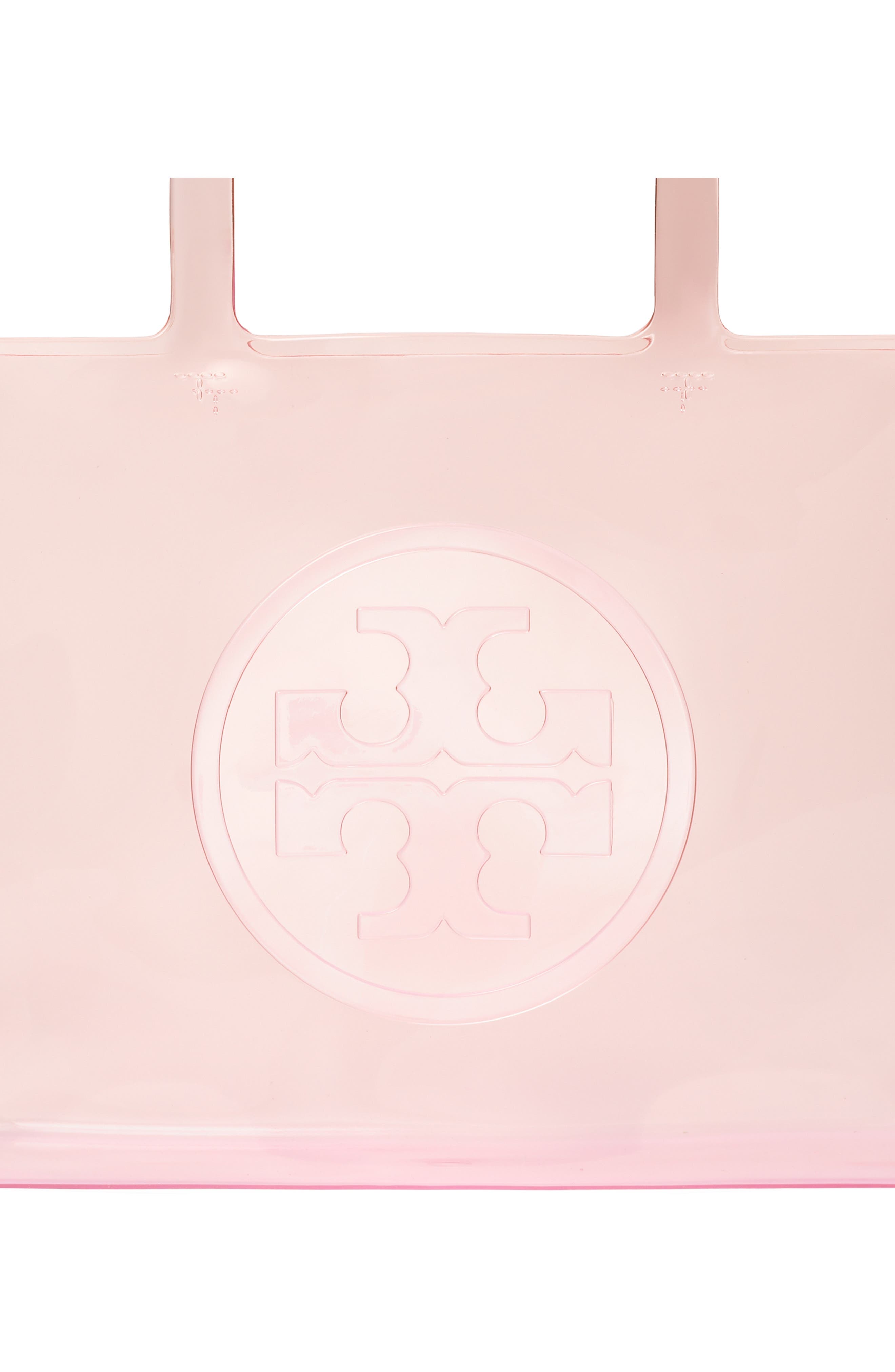 Small Ella Clear Tote, Alternate, color, FLAMINGO PINK