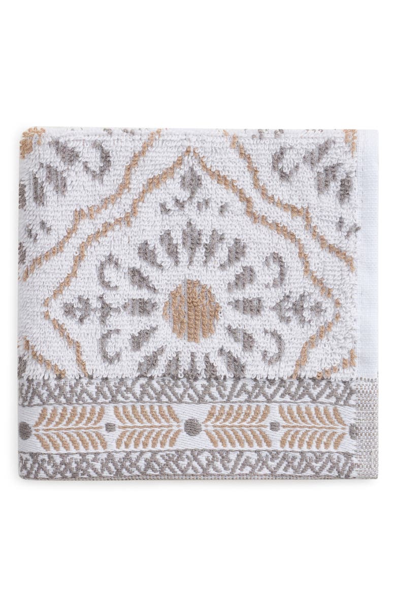 John Robshaw Rangila Bath Towel, Alternate, color, Linen