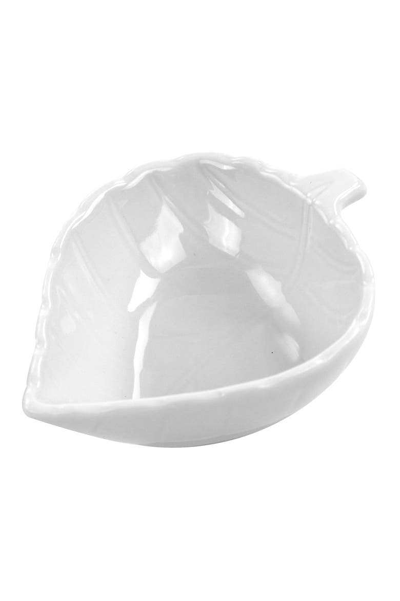 4 Piece Ceramic Tidbit Dish Set, Alternate, color, White