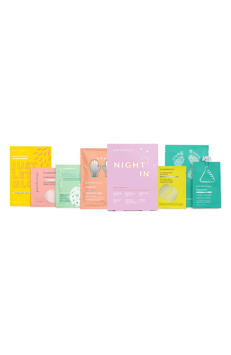 Patchology Night-In Self Care Skin Kit USD $44 Value, Main, color, 