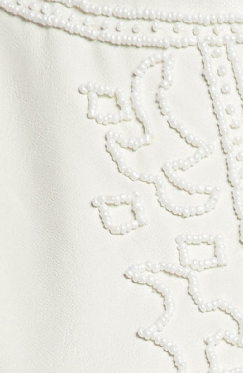 ASTR the Label ASTR Beaded Faux Leather Crop Tank, Alternate, color, 