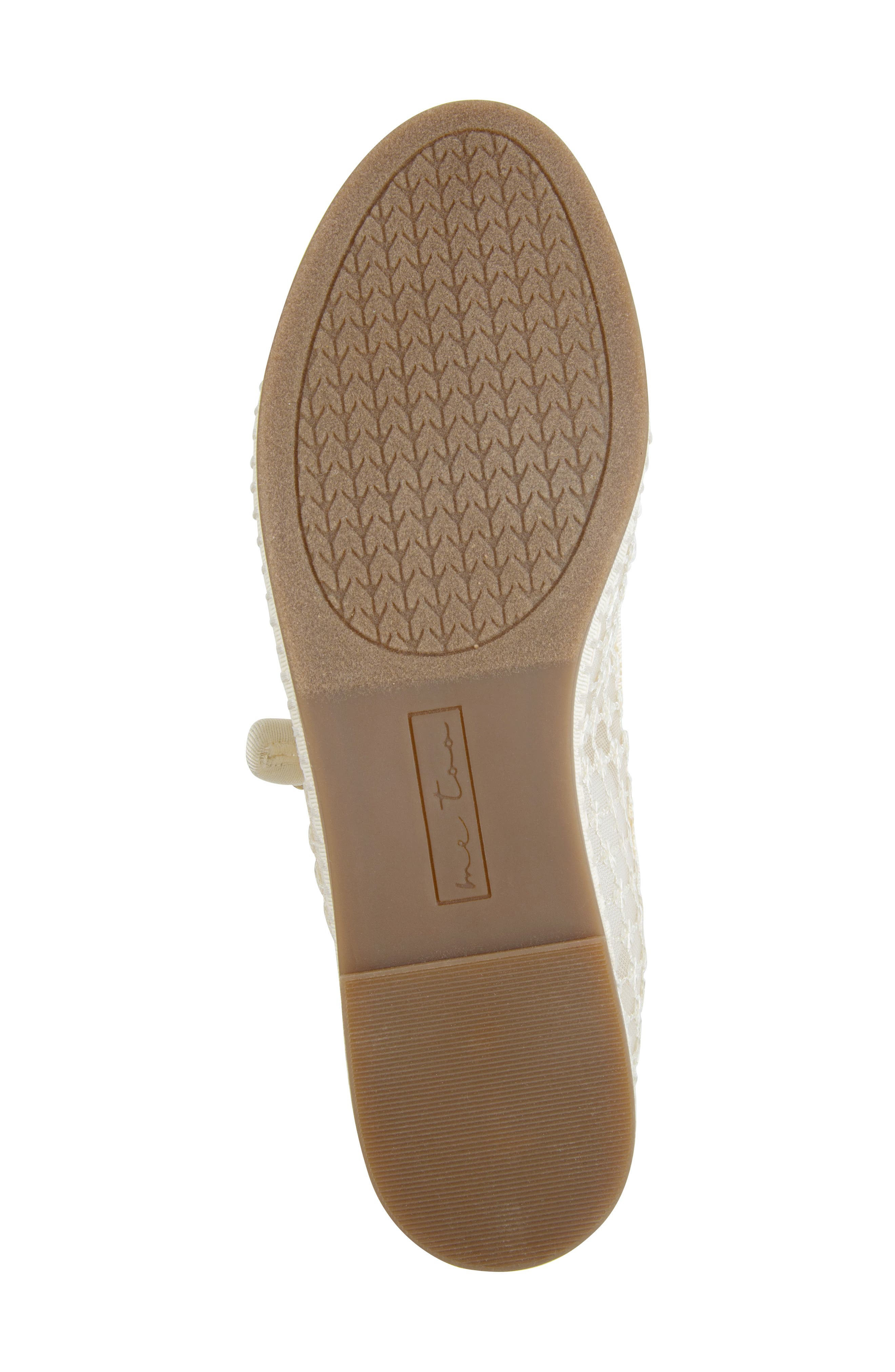 Gracie Mary Jane Flat, Alternate, color, BONE