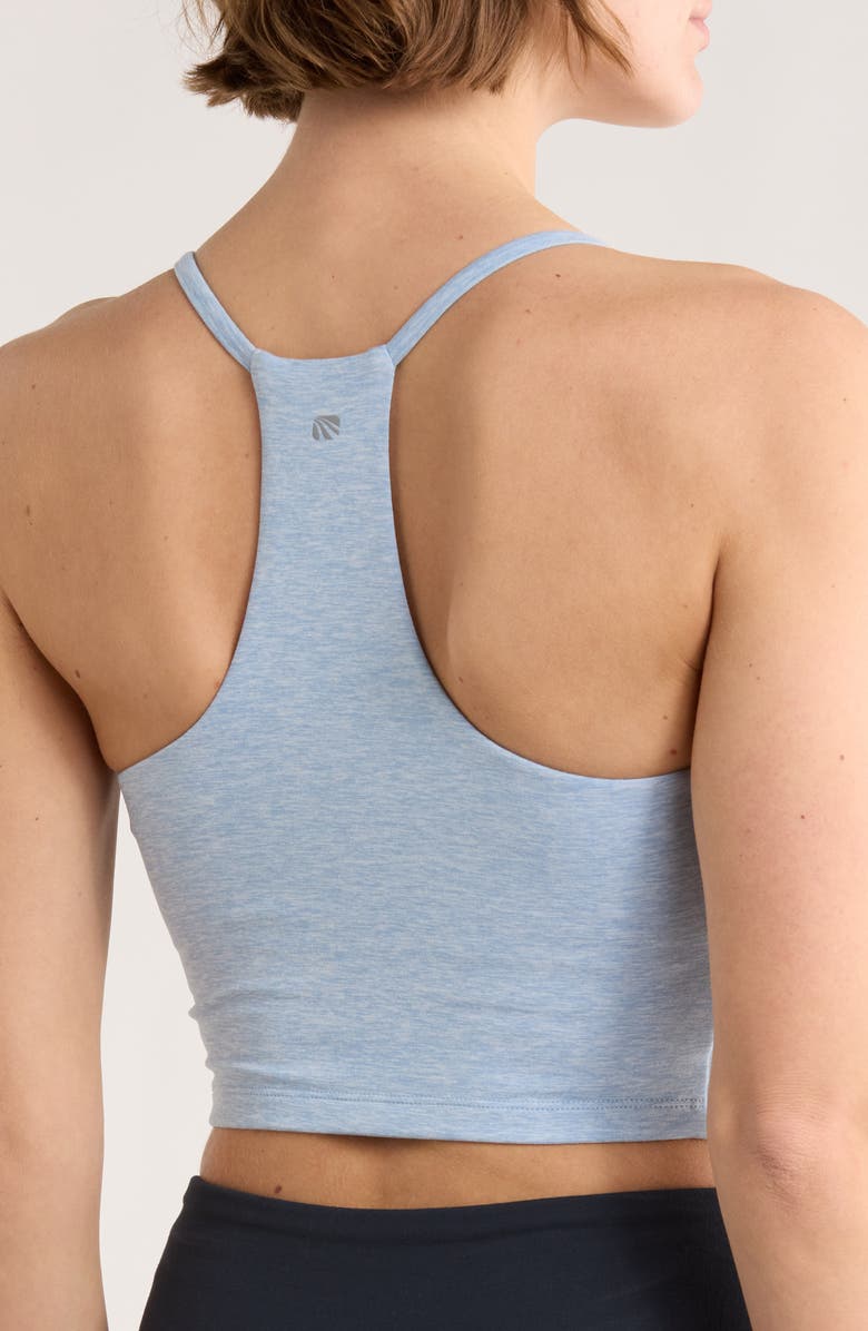 MARIKA Hayden Long Sports Bra, Alternate, color, Celestial Blue