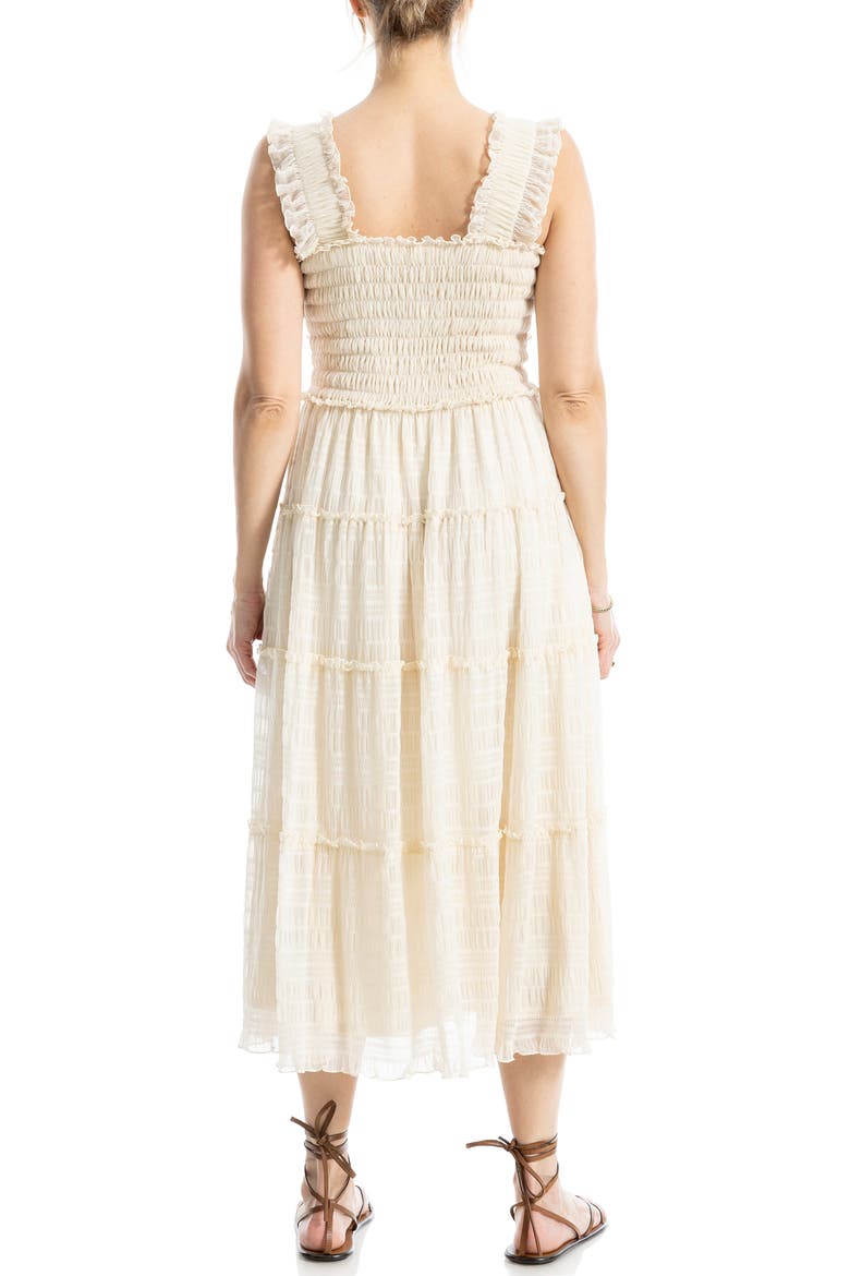 Sleeveless Midi Dress, Alternate, color, ANTQWHTE-ANTIQUE WHITE