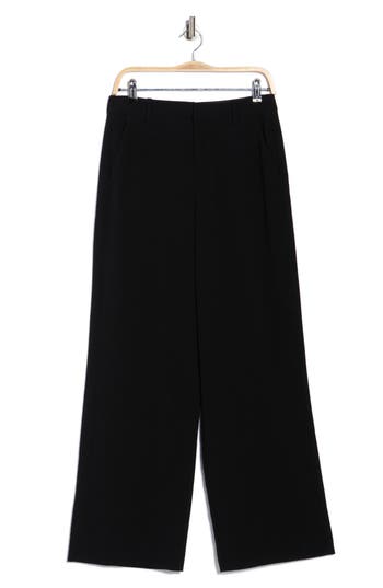 Rag & Bone Andi Crepe Trousers In Black