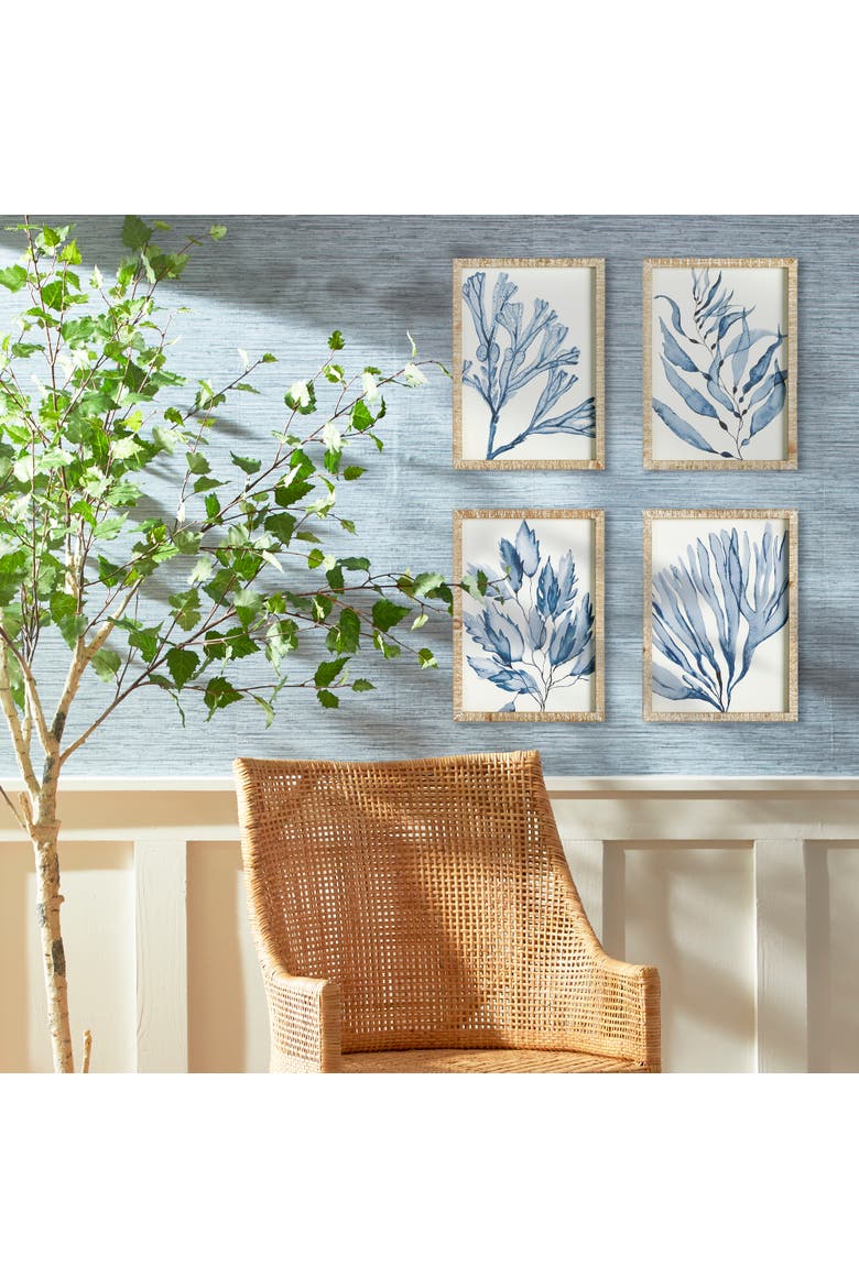 Marine Prints Set of 4, Alternate, color, White