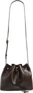 Mansur Gavriel Leather Drawstring Bucket Bag