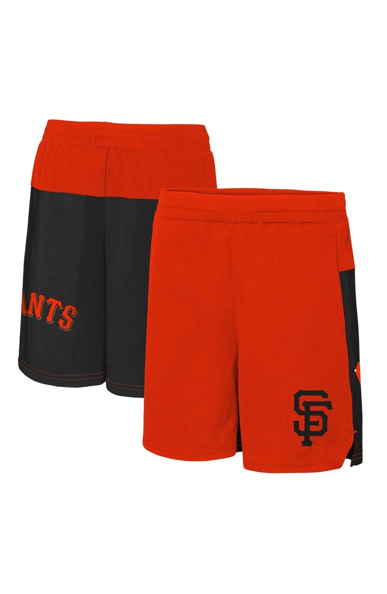 Outerstuff Youth Orange San Francisco Giants 7th Inning Stretch Shorts, Main, color, Orange
