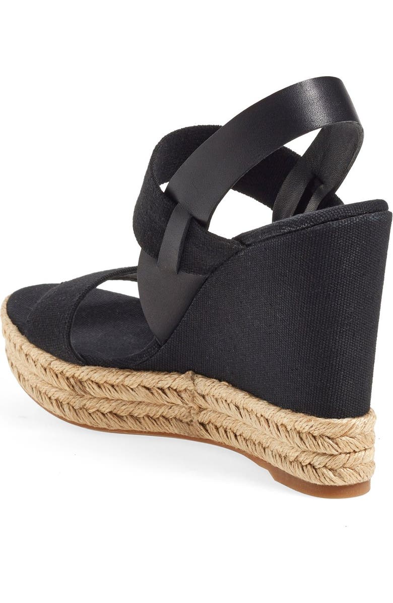 Tory Burch Espadrille Wedge Sandal, Alternate, color,