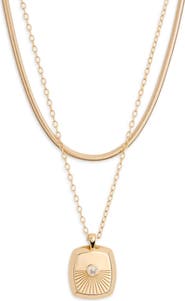 Ettika Keepsake Pendant Layered Necklace