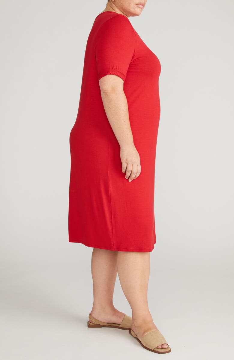 Universal Standard Lily Liquid Jersey Dress, Alternate, color, New York Red