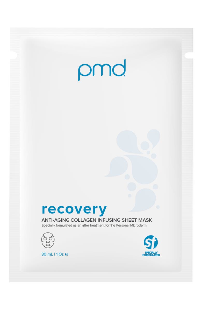 PMD Recovery Collagen Infusing Facial Mask, Alternate, color, 