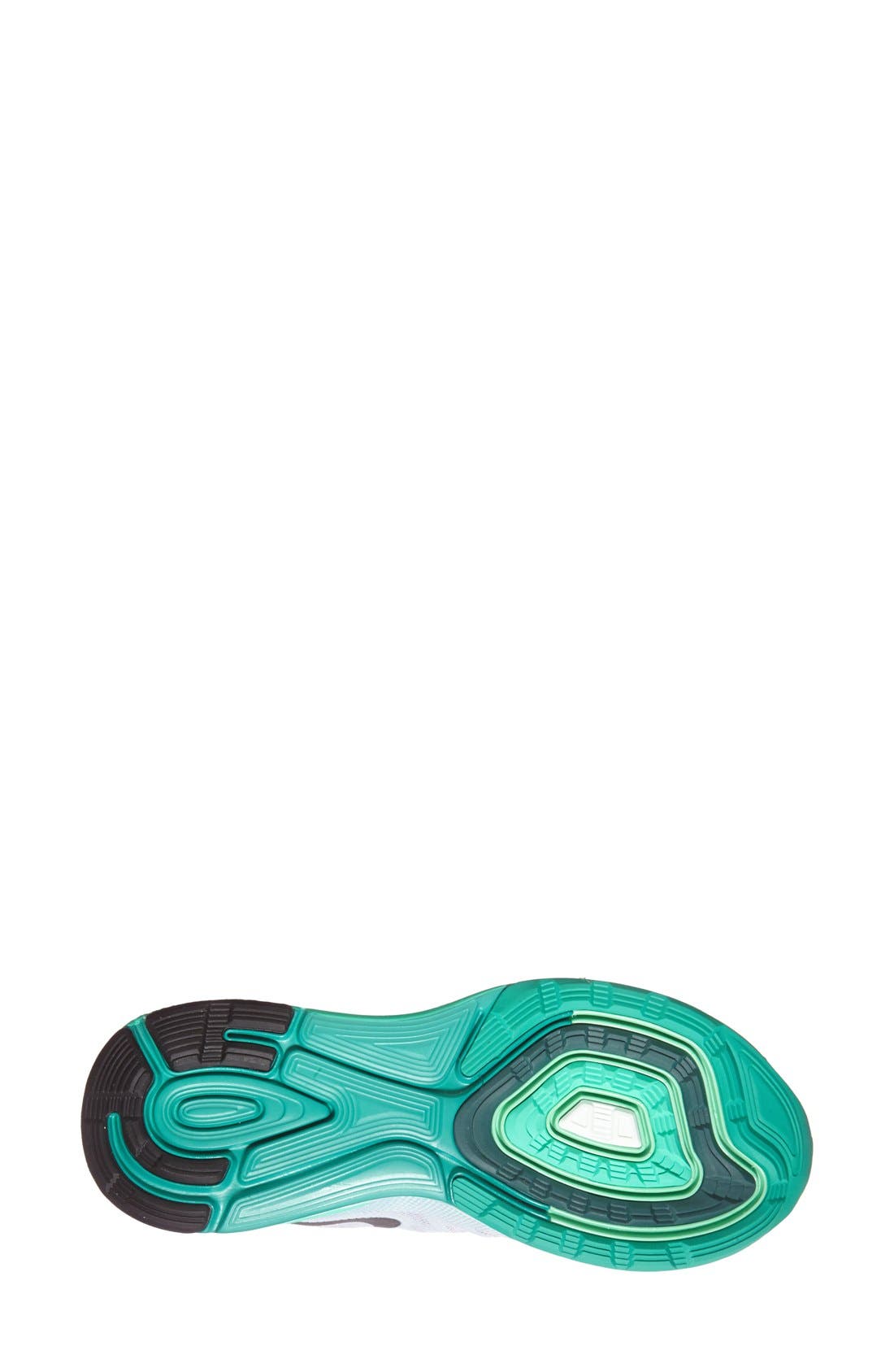 'Lunarglide 6' Running Shoe, Alternate, color, TITANIUM/ GREEN/ BLACK