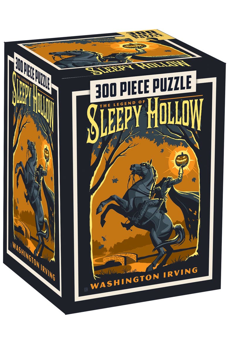 Sleepy Hollow 300 Piece Jigsaw Puzzle, Main, color, Multicolor