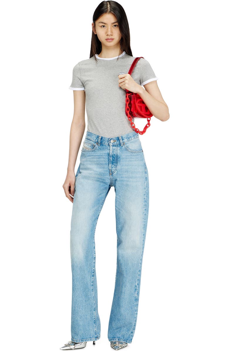 DIESEL<sup>®</sup> 1DR-Iconic Transparent TPU Shoulder Bag, Alternate, color, Red