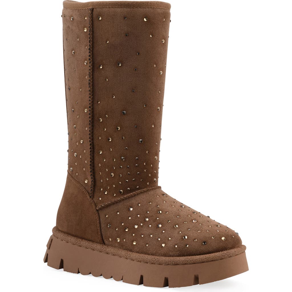 White Mountain Footwear Tripp Faux Fur Lined Boot In Multi