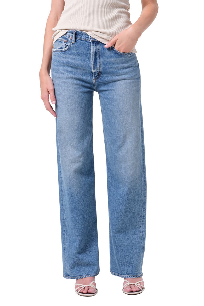 Ren High Waist Wide Leg Jeans, Main, color, MEASURE M IND