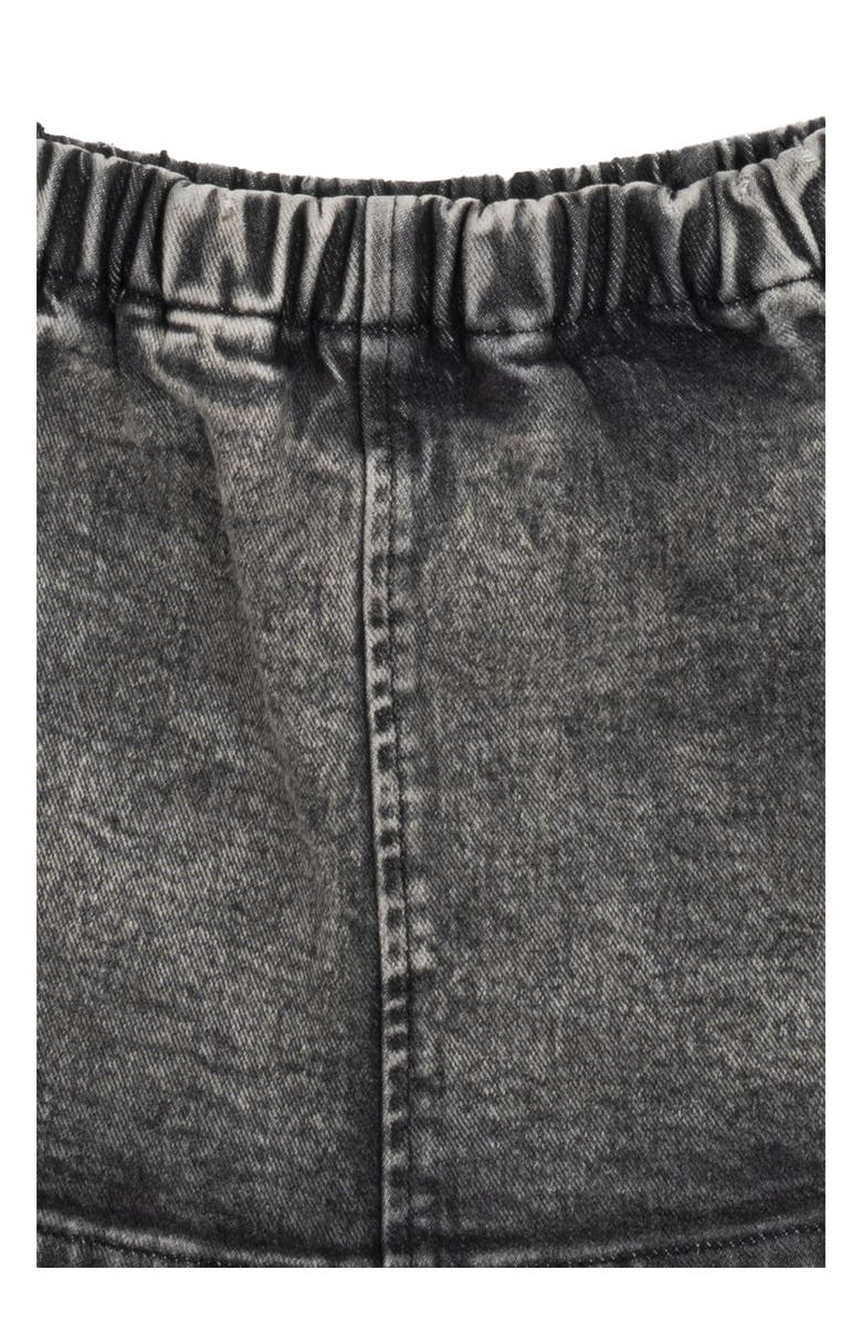 Rarity Kids' Raglan T-Shirt & Pull On Shorts Set, Alternate, color, Black