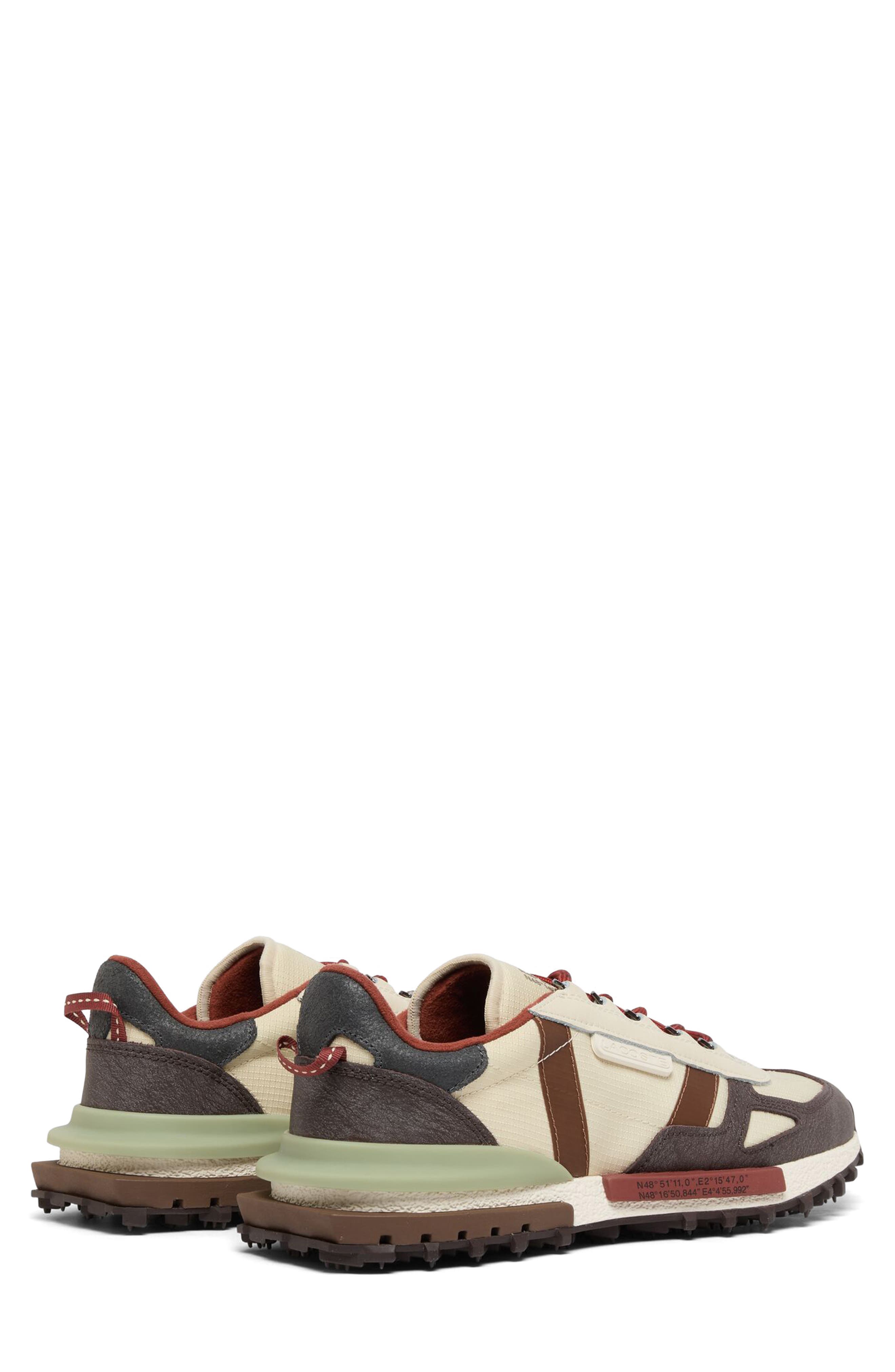 Elite Active 2264 Leather Sneaker, Alternate, color, LIGHT TAN/ DARK BROWN