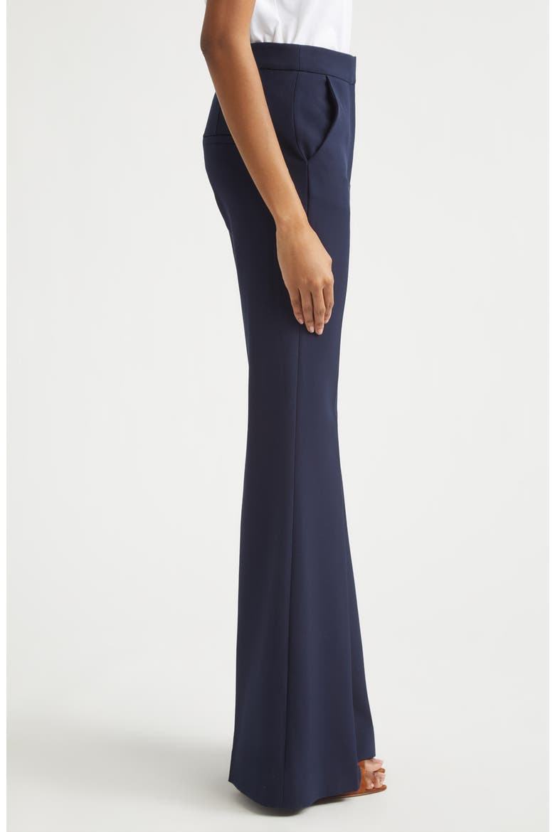 Arden High Waist Flare Leg Pants, Alternate, color, NAVY