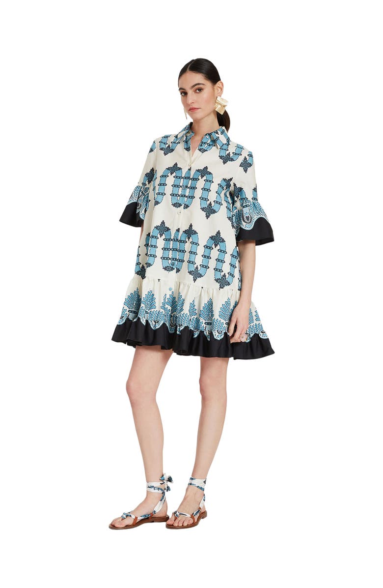 La DoubleJ Choux Dress Scirocco Placée Ivory, Main, color, 