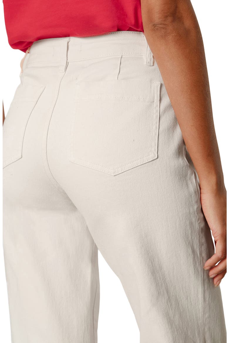 The Marine Crop Denim Pants, Alternate, color, PINK MILK