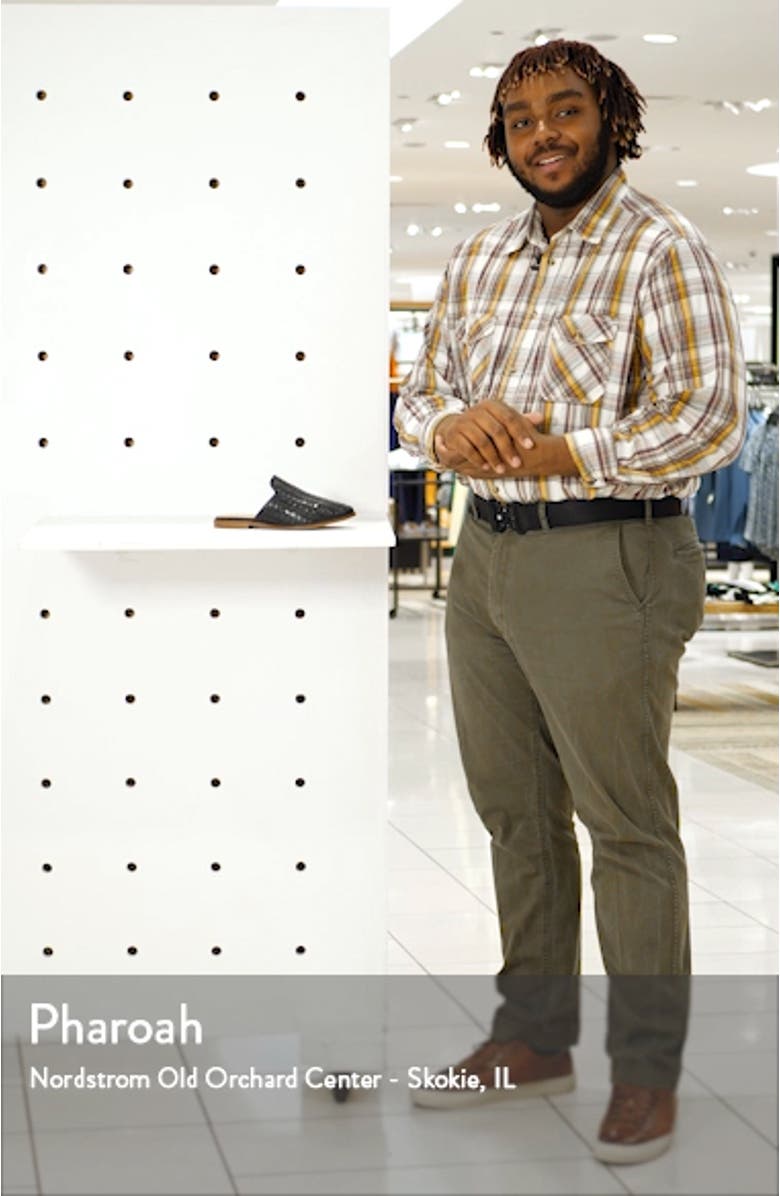 Knickknack Woven Loafer Mule, sales video thumbnail