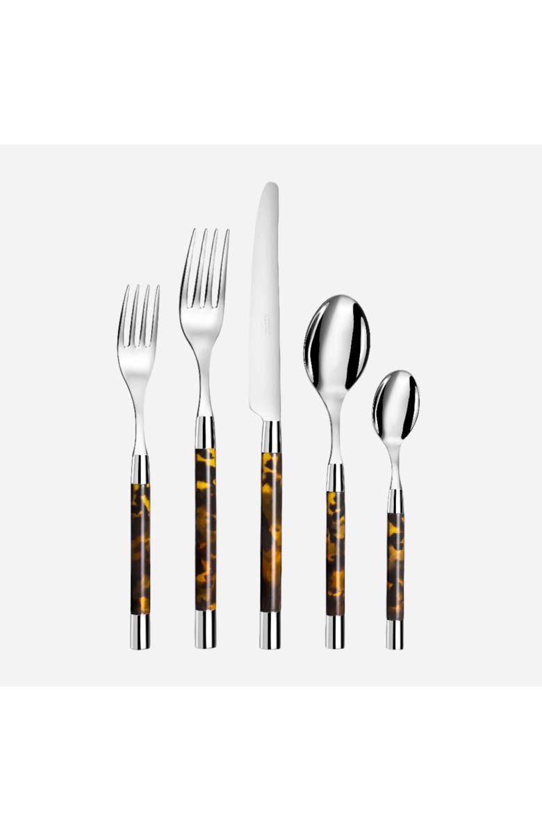 CAPDECO Conty - 5 Piece Place Setting, Main, color, Tortoise
