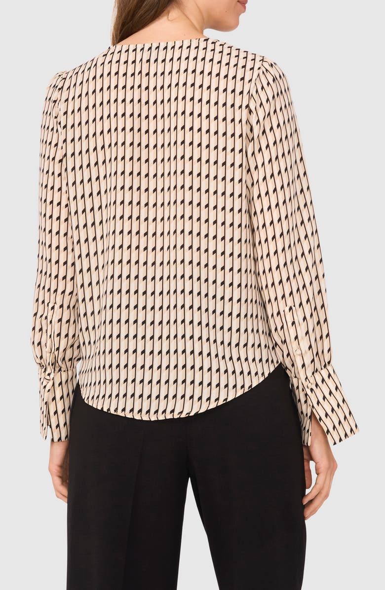 Halogen<sup>®</sup> Long Sleeve Surplice Neck Top, Alternate, color,