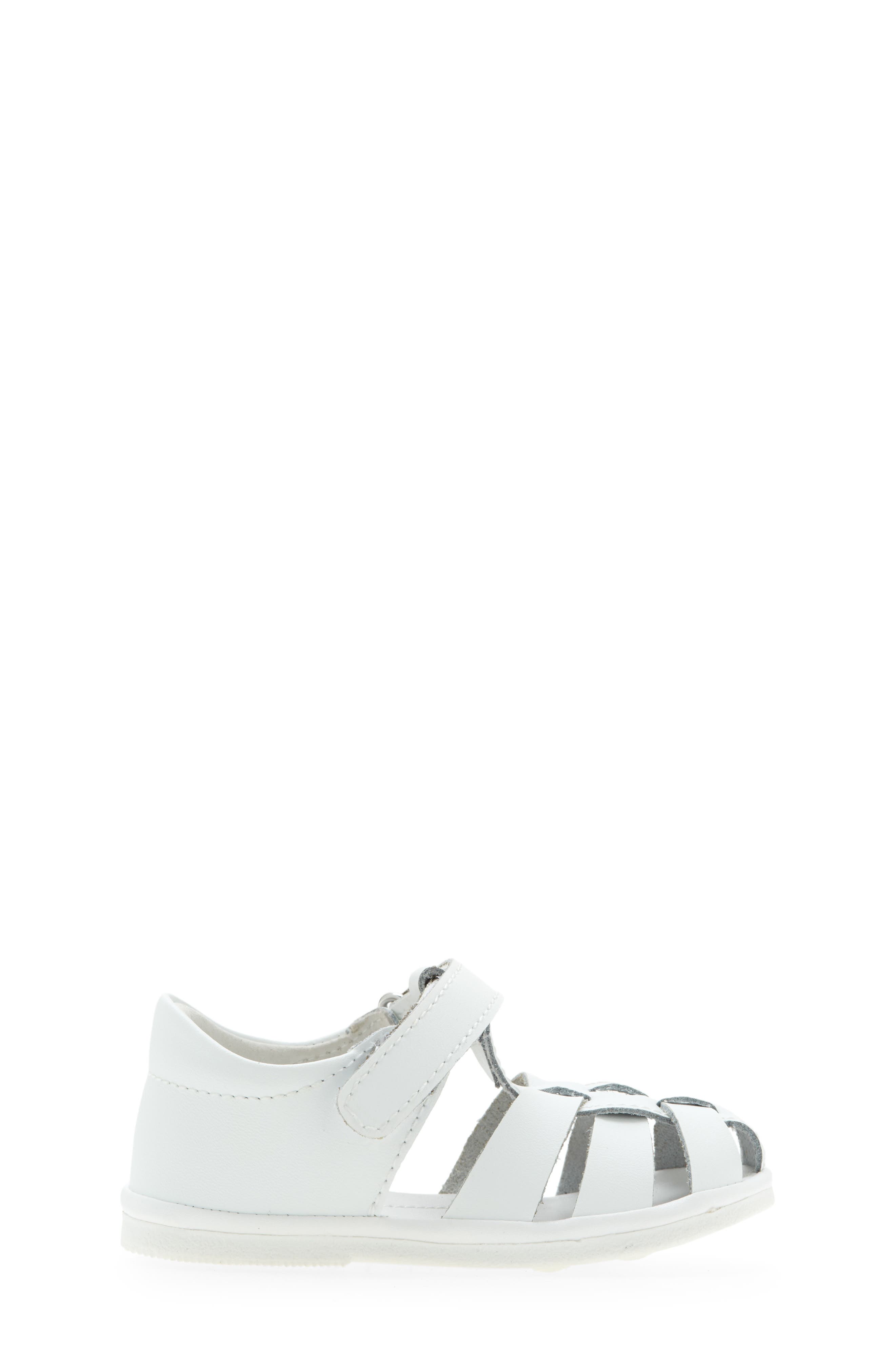 L'AMOUR Christie Fisherman Sandal, Alternate, color, White