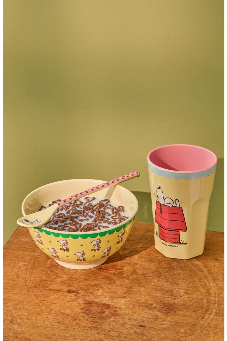 Tall Cup Snoopy, Alternate, color, Cream