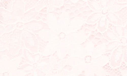 Cece Floral Lace Short Sleeve Button-up Shirt In New Ivory
