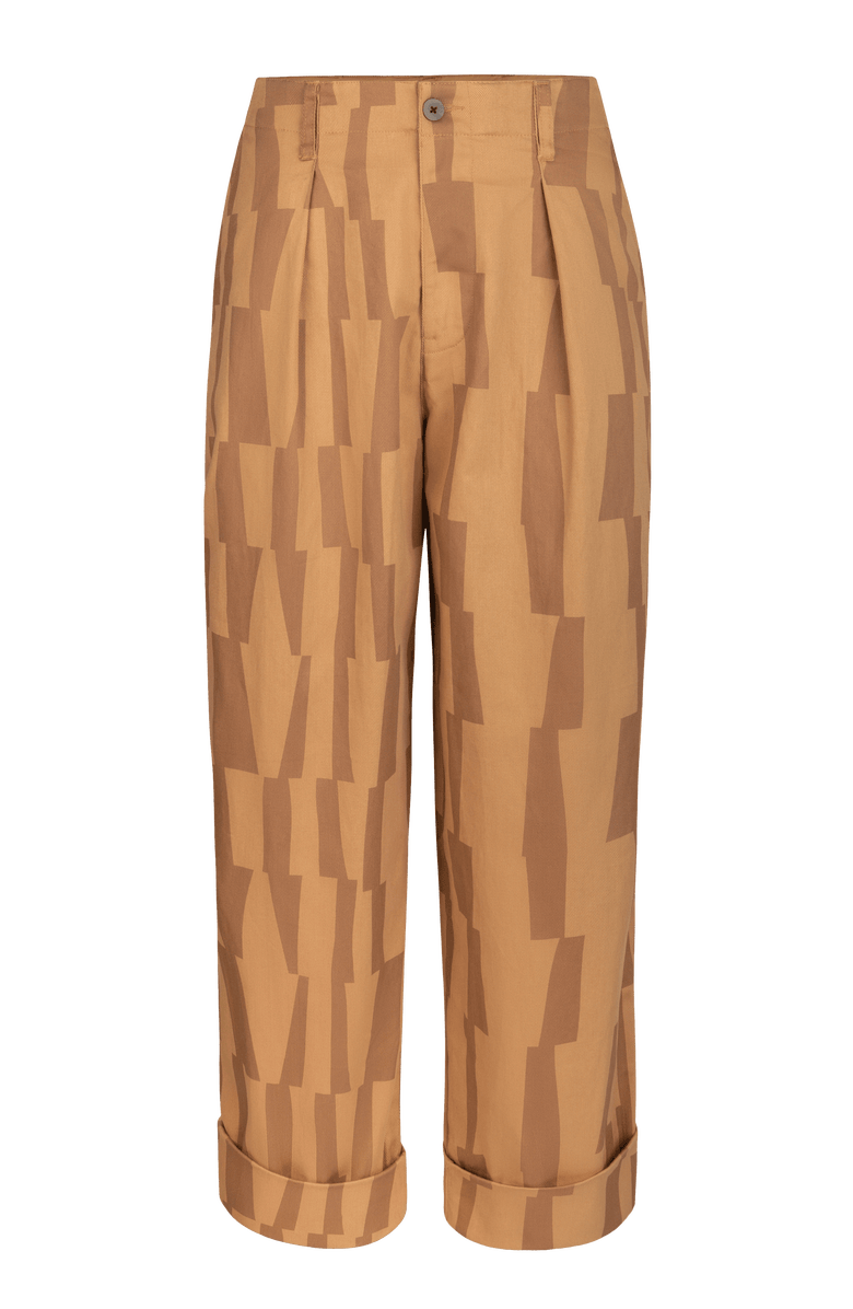 Untitled in Motion Basile Cotton Twill Pant, Main, color, Accenda Clay